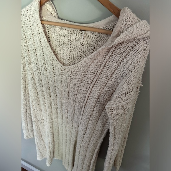 Free People Hooded Knit Coverup - Picture 2 of 4